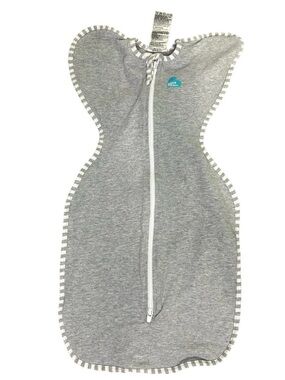 Love To Dream Swaddle Grey 2 Way Zipper Size Newborn